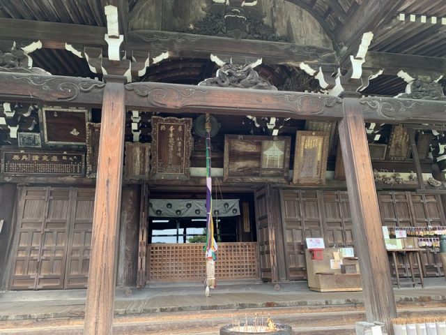 西国三十三ヶ所巡礼　第十札所　三室戸寺！