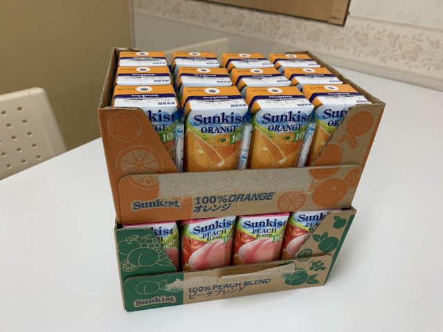 ジュース頂きました！