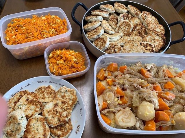 今日８月３日の子ども食堂の準備中です！