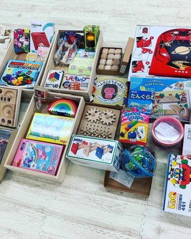 東京おもちゃ美術館のおもちゃがたくさん届きました！