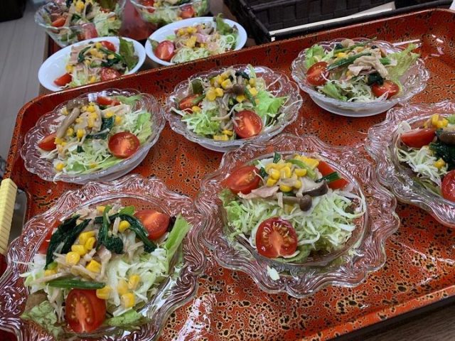 先日ご提供頂きましたコーンを使わさせて頂きました！