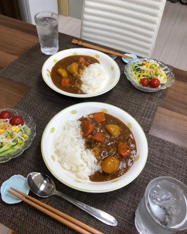 ４月１９日の子ども食堂のカレーです！