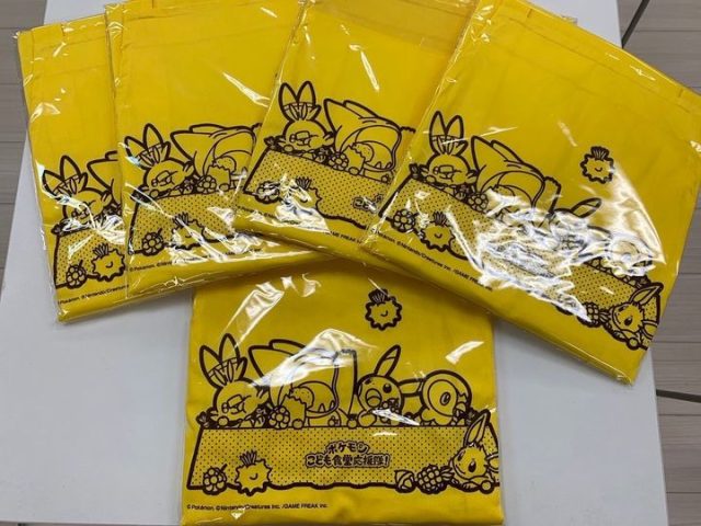 任天堂様からポケモンエプロンをご提供頂きました！