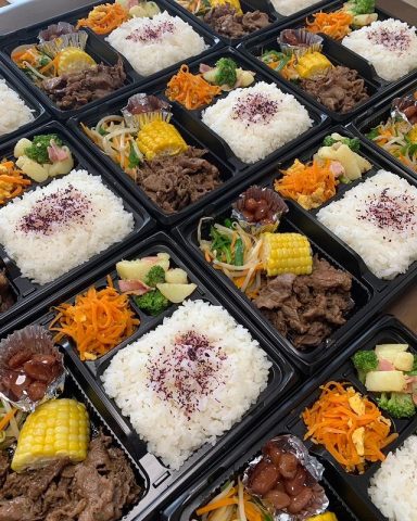 ６月２８日の子ども食堂の焼肉弁当です！
