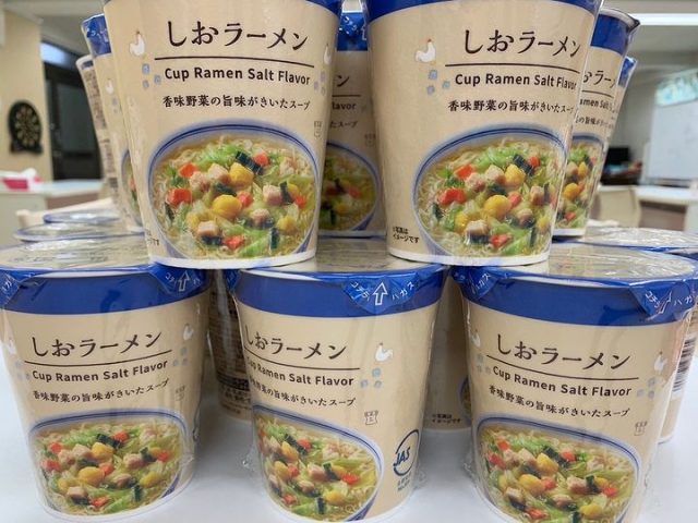 塩ラーメンご提供頂きました！