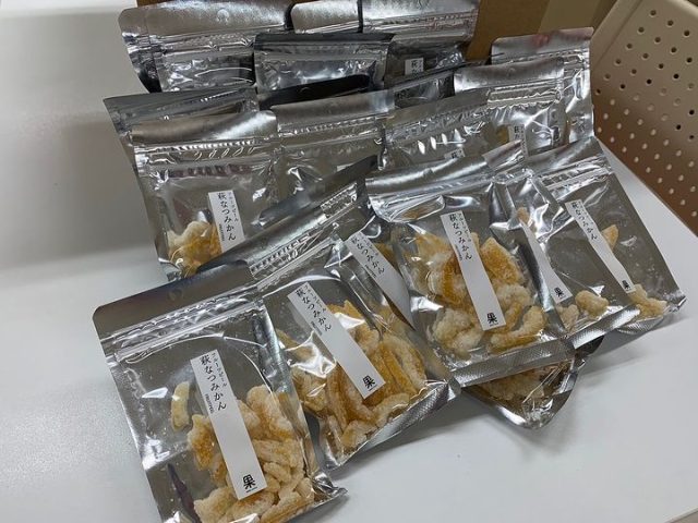 フルーツピール大量にご提供頂きました！