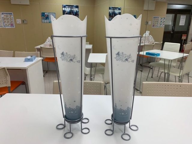 可愛い傘立てをご提供頂きました！