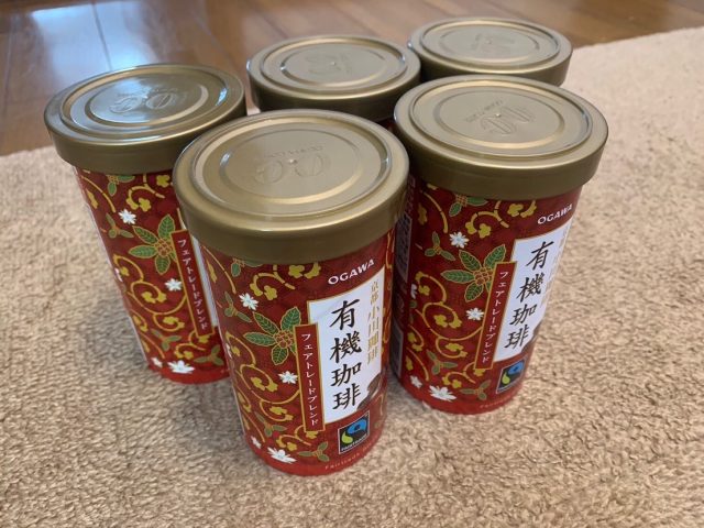 有機珈琲ご提供頂きました！