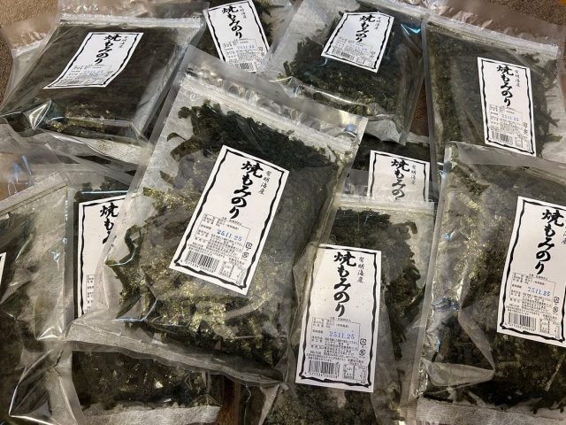 広島のまるごと食品様から、焼きもみのりをご提供頂きました！