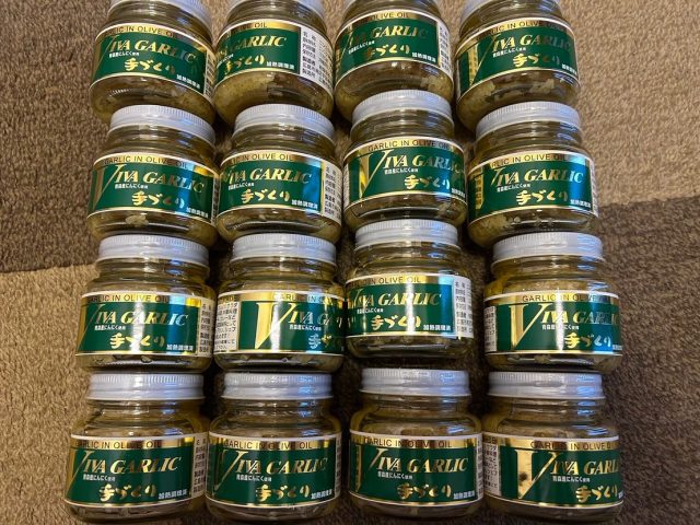 広島のまるごと食品様から今回は、にんにくのオイル漬けをご提供頂きました！