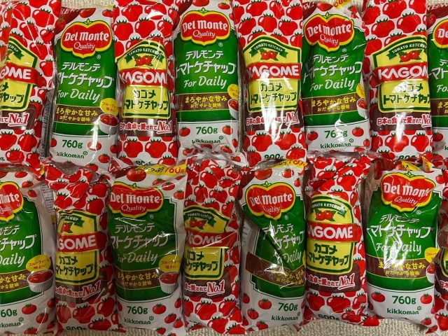 フードパントリーのケチャップです!