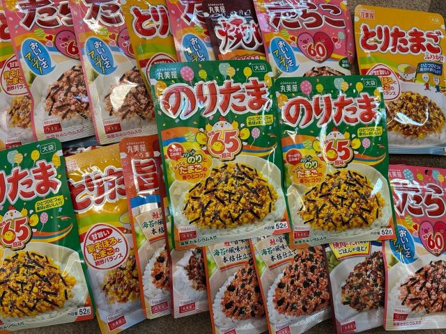 フードパントリーのふりかけです!