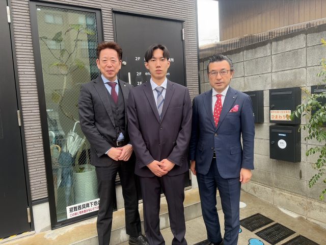 ２０２６年度入社式を行いました。