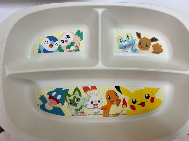 任天堂様からポケモンのランチプレート皿をご提供頂きました！