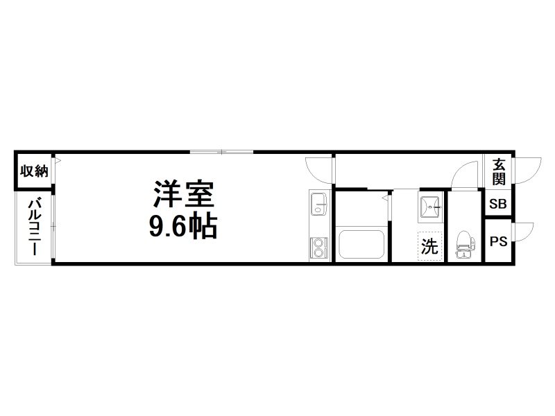 ラパン四条大宮 間取り