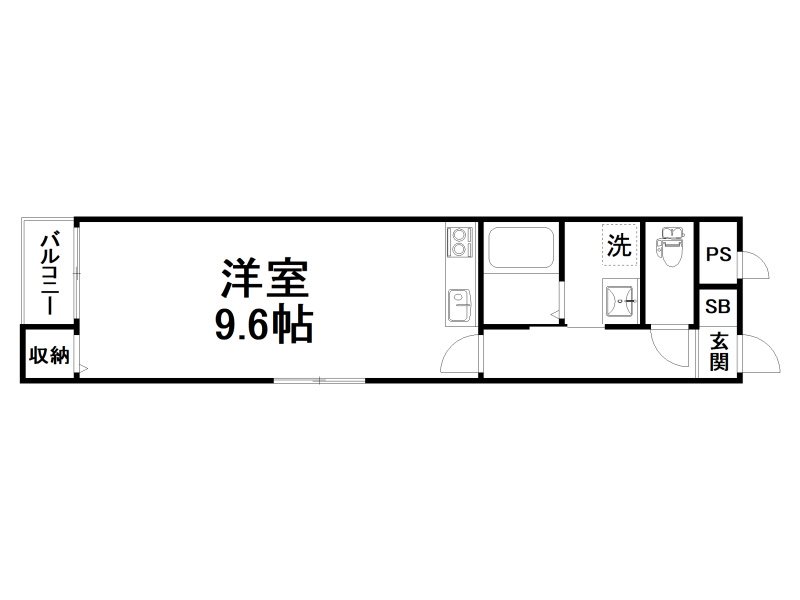 ラパン四条大宮 間取り