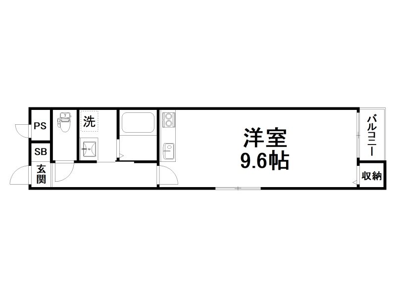 ラパン四条大宮 間取り