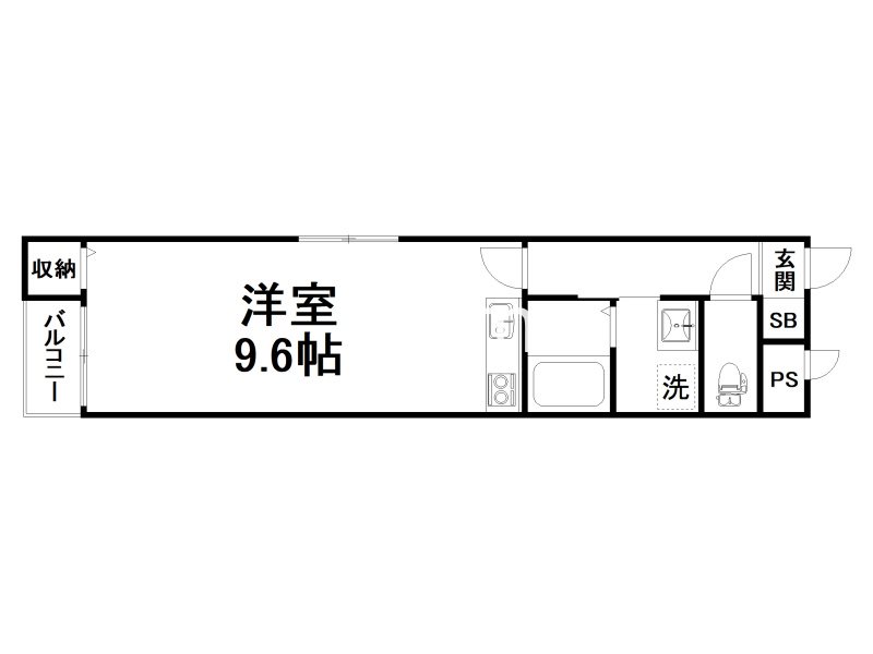 ラパン四条大宮 間取り