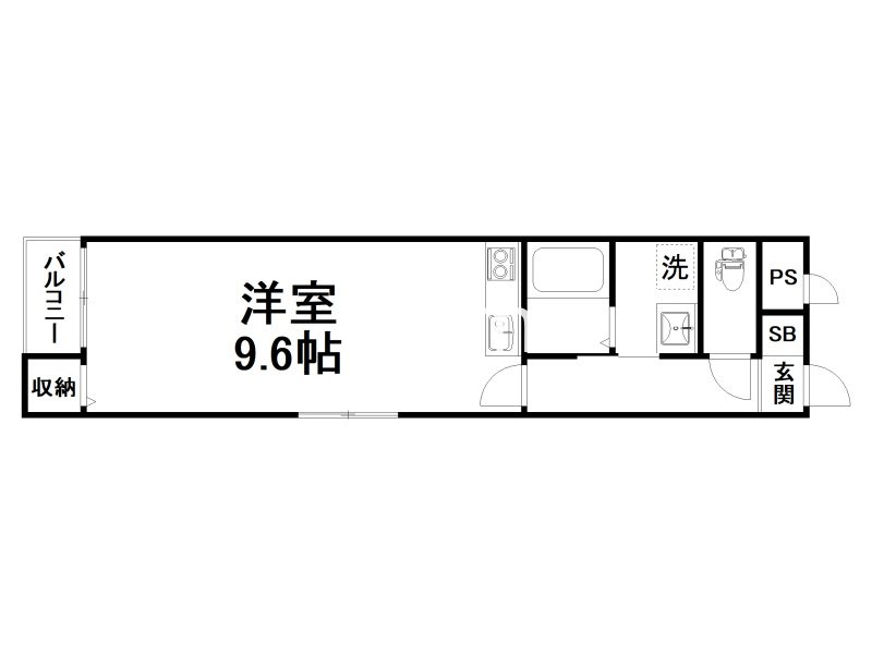 ラパン四条大宮 間取り